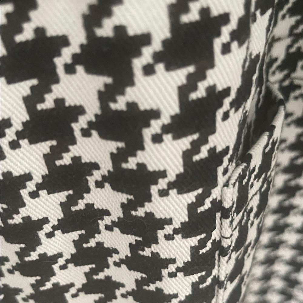 adidas Black and White Houndstooth Jumpsuit - Picture 7 of 7